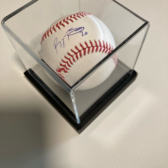 RYAN BRASIER BOSTON REDSOX 2018 WS CHAMPS BECKETT/COA SIGNED MLB BASEBALL - Picture 2 of 2